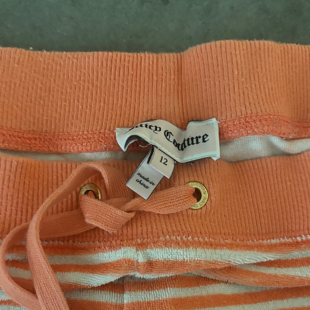 Juicy Couture Coral Striped Set - Picture 5 of 5